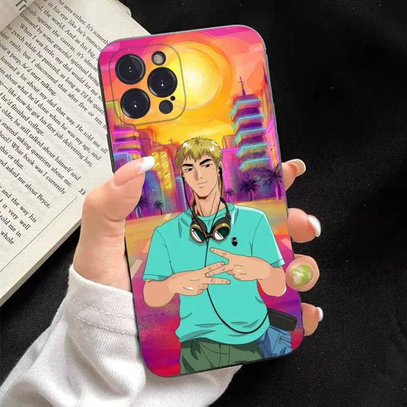 Great Teacher Onizuka GTO Anime Phone Case Silicone Soft for iphone 14 13 12 11 Pro Mini XS MAX 8 7 6 Plus X XS XR Cover