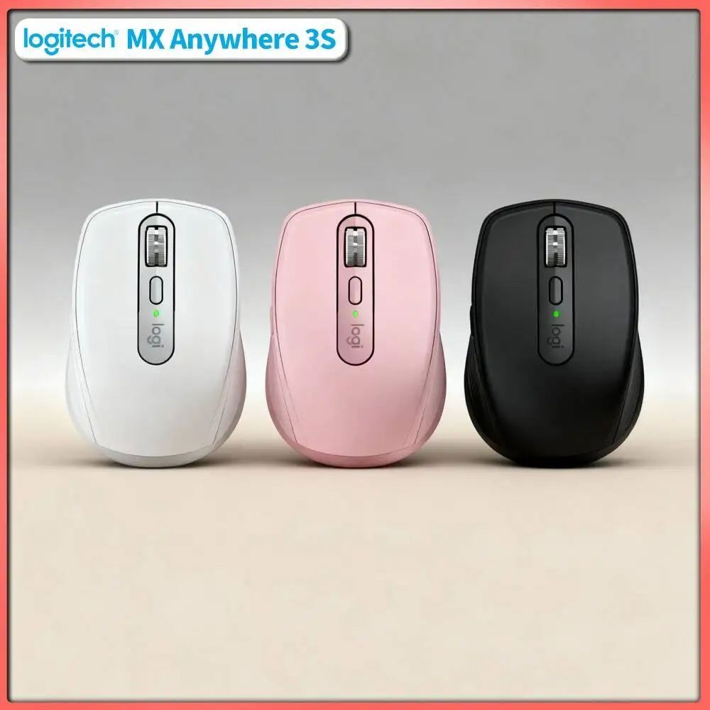 Precision MX Anywhere 3S - 8K DPI, MagSpeed Scroll, Ergonomic Design, Suitable for Book Cover Design Studio Work