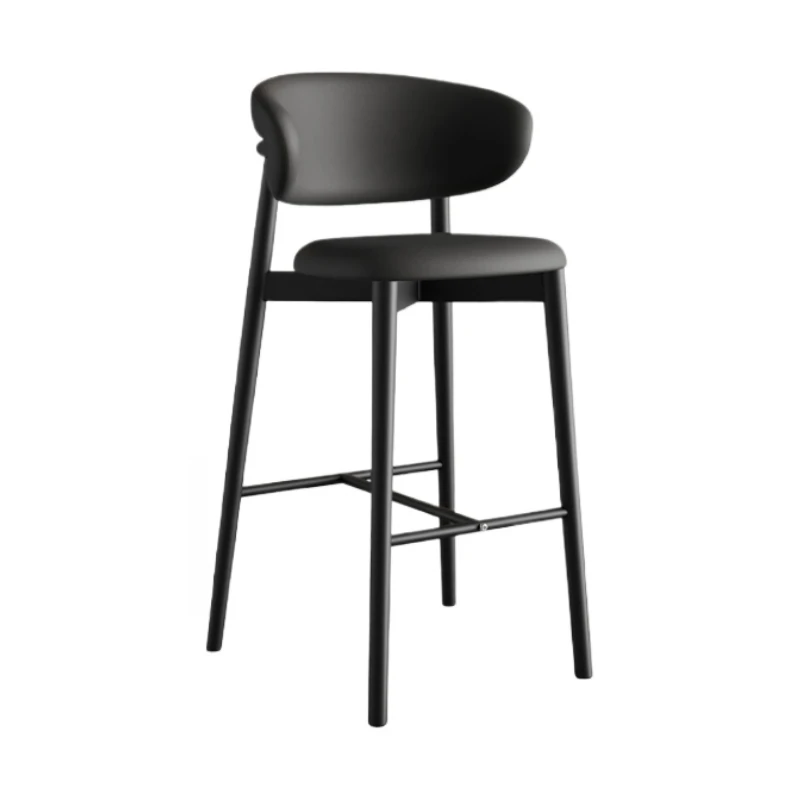 Tinggi Kursi Bar Modern Ringan Meja Resepsionis Santai Mewah Kursi Bar Furnitur Lounge Bancos De Bar Estetika Sederhana Yang Unik