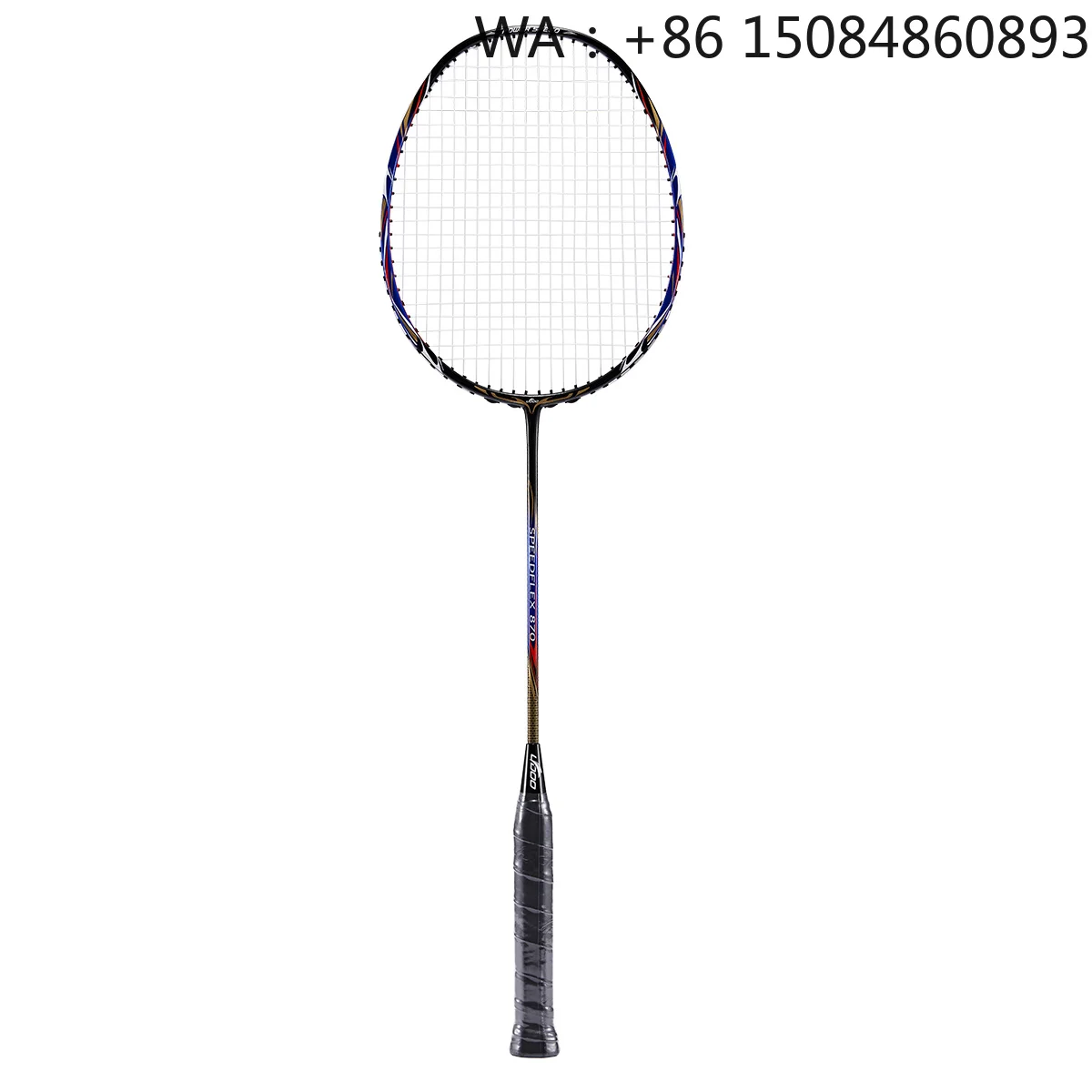 

G5 grip Carbon fiber material badminton racket, full carbon 4U lightweight 84g design, moderate hardness, excellent ball control