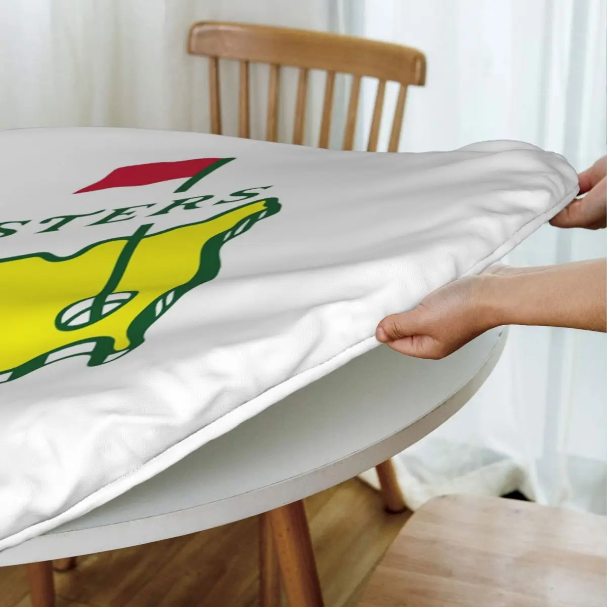 Masters The Masters 2022 Augusta National Au Waterproof Round Tablecloth Oilproof Table Cloth Kitchen Events Dining Table Cover