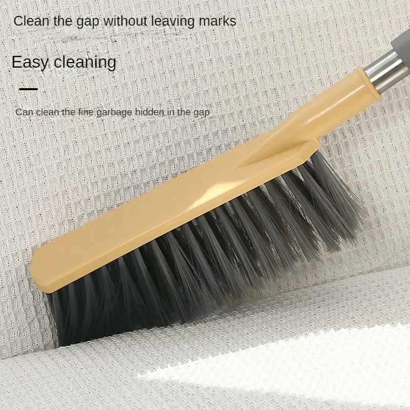 Household Long Handle Bed Brush Soft Bristle Sweeping Brush Broom Sofa Carpet Dust Hair Removal Tool Plastic Cleaning Brushes