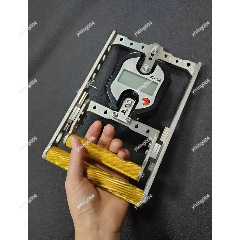 Portable Digital Grip Strength Meter, Hand Muscle Trainer for Household Fitness and Professional Strength Test