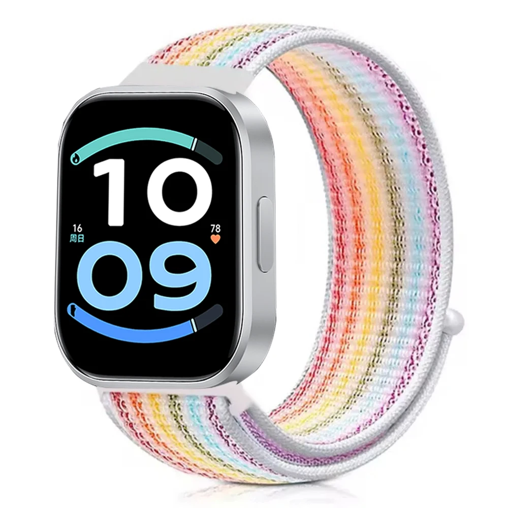 Nylon Strap for Redmi Watch 4-5-6/Xiaomi Band 10/9/8 Pro Original Braided Fabric Wristband for Redmi watch 6 Active/6 Lite Belt - view 6