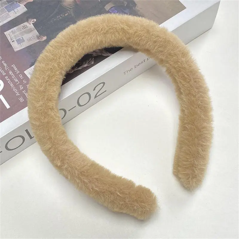 Accesorios para el cabello simples y dulces para mujer, diadema ancha multifunción, accesorios de ropa, debe ser de felpa duradera, 1/5 Uds.