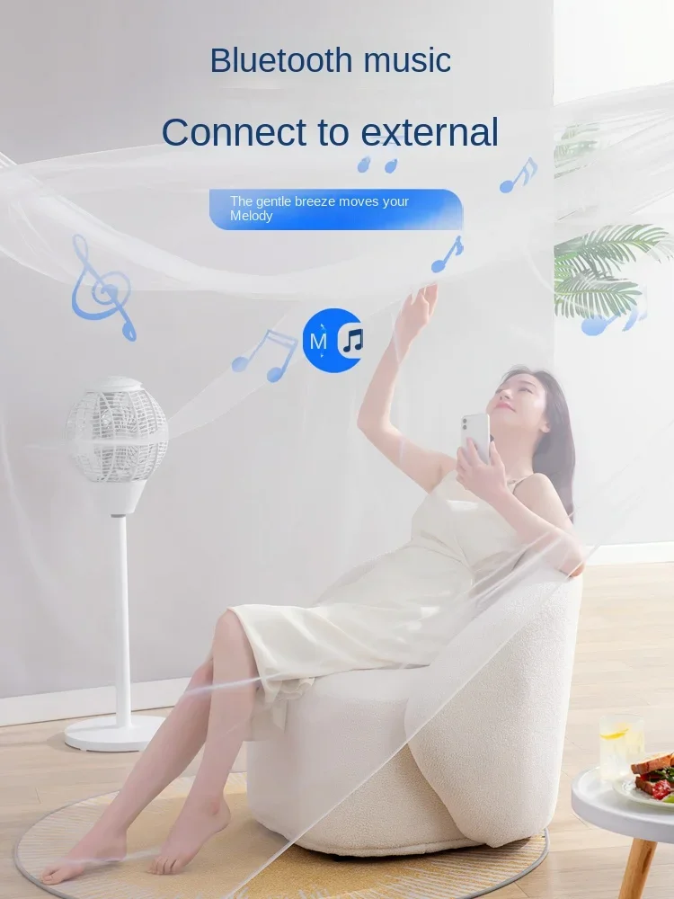 التحكم عن بعد سطح المكتب المزدوج الغرض مروحة دوران الهواء النحاس النقي المحرك مروحة كهربائية صامتة ثلاثية الأبعاد مراوح الكلمة توقيت