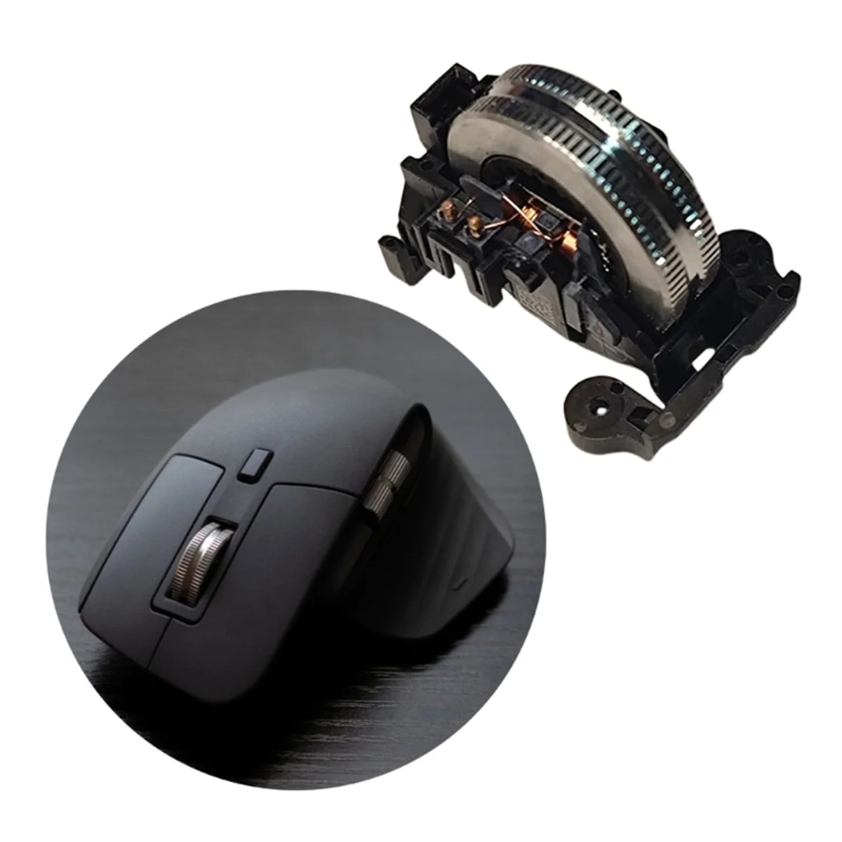 QA06R Mouse Repair Accessory Mouse Scroll Wheel Pulley for MX Master3