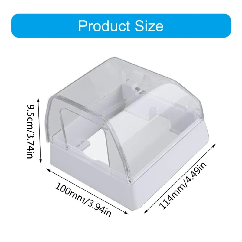防水ボックス電気プラグカバー 86 タイプソケットスイッチ保護カバードロップシッピング