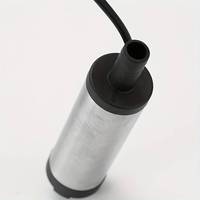 1set 38mm DC 12V Car Water Oil Fuel Transfer Pump Electric Portable Car Refueling Submersible Pump Diesel Oil Water Suction Pump