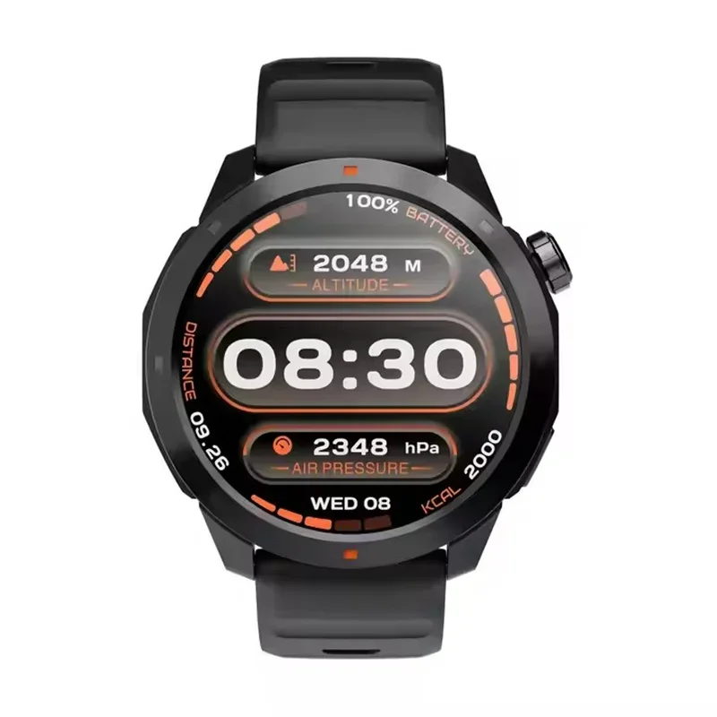 MG03 GPS Smart Watch - Rotary Button, Amoled AOD, Compass, Outdoor Sports, Men's Fitness Tracker.