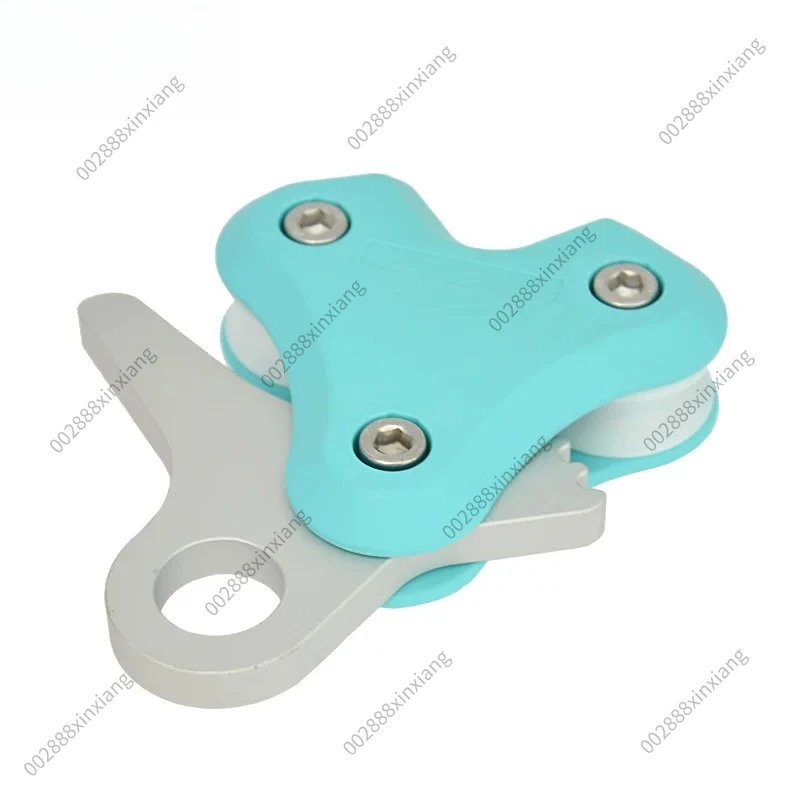 Freediving Safety Lock Rope Pulley Quick Release & Retrieve Tool for Buoy Dive Line Underwater Guide Rope
