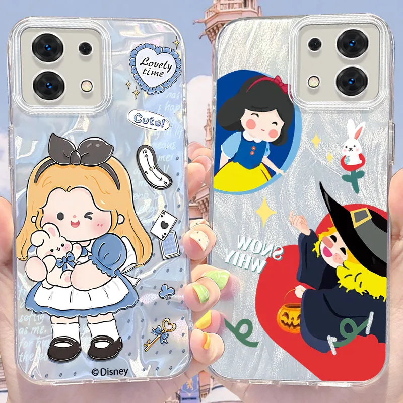 Disney Princess Shine Camlet Case for Xiaomi Redmi Note 13 12 Pro Plus 12S 11S 5G 11 10 9 4G 13C 12C 10C 9C A3 A2 A1 Hard Cover