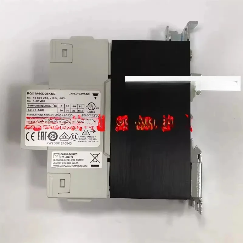 

CARLO solid-state relay RGC1A60D25KKE replaces RGC1A60D15KKE