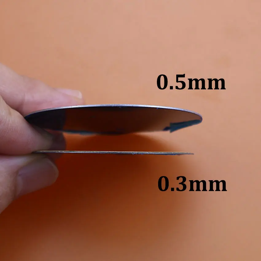 10 stücke Platz Rundheit Universal Eisen Blatt Aufkleber Metall Platte Für Magnetische Auto Halter Handy Magnet Ständer Halterung ﻿ – Detail 5