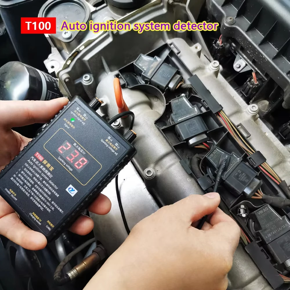 

obdcheers 12V 24V Auto Ignition System Detector Ignition Signal and Spark Voltage Tester