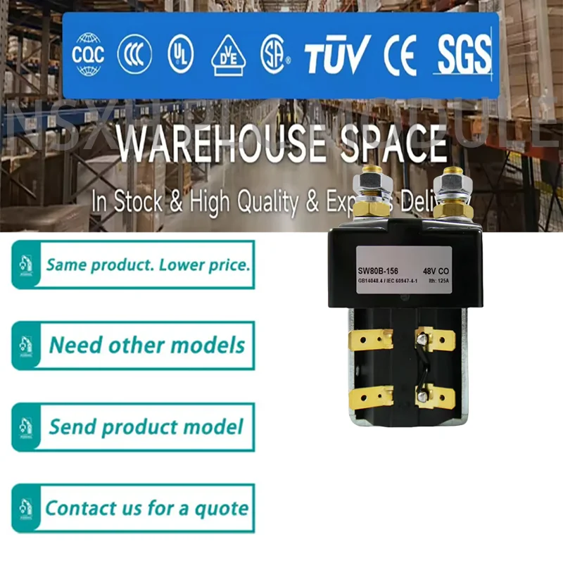 

New original SW80B-156 48V DC Contactor
