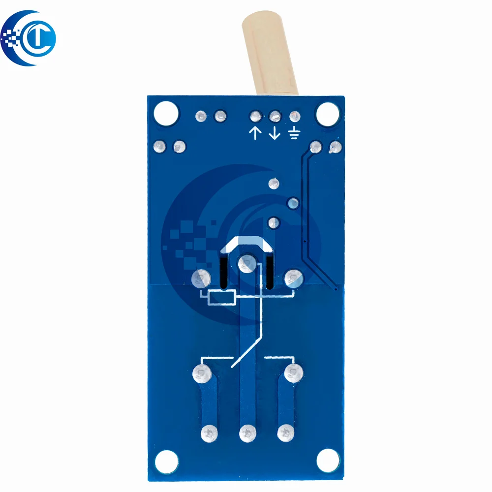 Módulo de relé do sensor de ângulo de inclinação de 1 canal CLT: 5V/12V com interruptor esférico SW520D – compatível com Arduino