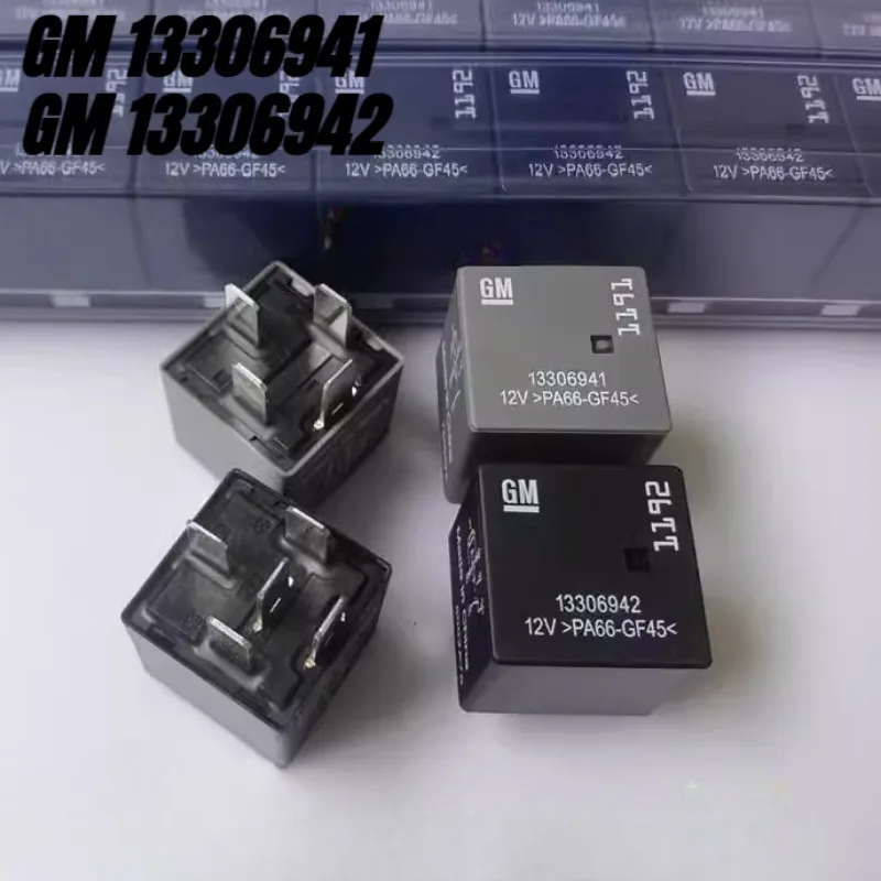 （Brand New Original）1pcs/lot 100% original genuine relay:GM 13306941 13306942 12V 4pins 5pins Automotive relay