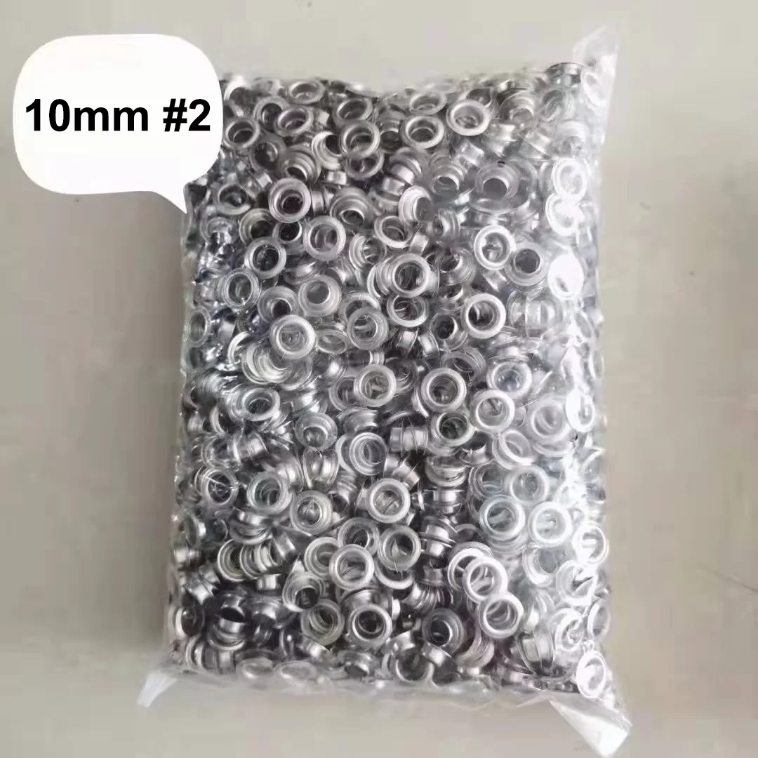 Picture 7: 10mm Grey Iron Eyelet  for  Semi and Automatic Grommet Machine D03 and LD750A