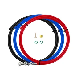 Disc Brake Hose Bike Brake Line 2.0mx5.0mm For BH90/XTR/XT/SLX Black/Red/Blue Bicycle Accessories Easy To Install ﻿