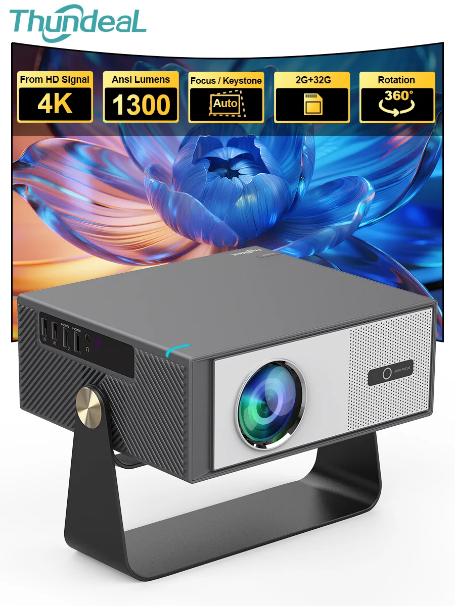 Home Cinema Imax - Проектор ThundeaL TD95Max 4K Full HD1080P
