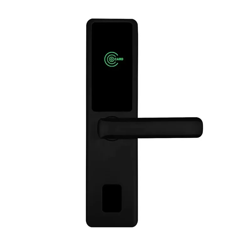 Smart card electronic keyless with hotel wooden door access management software system
