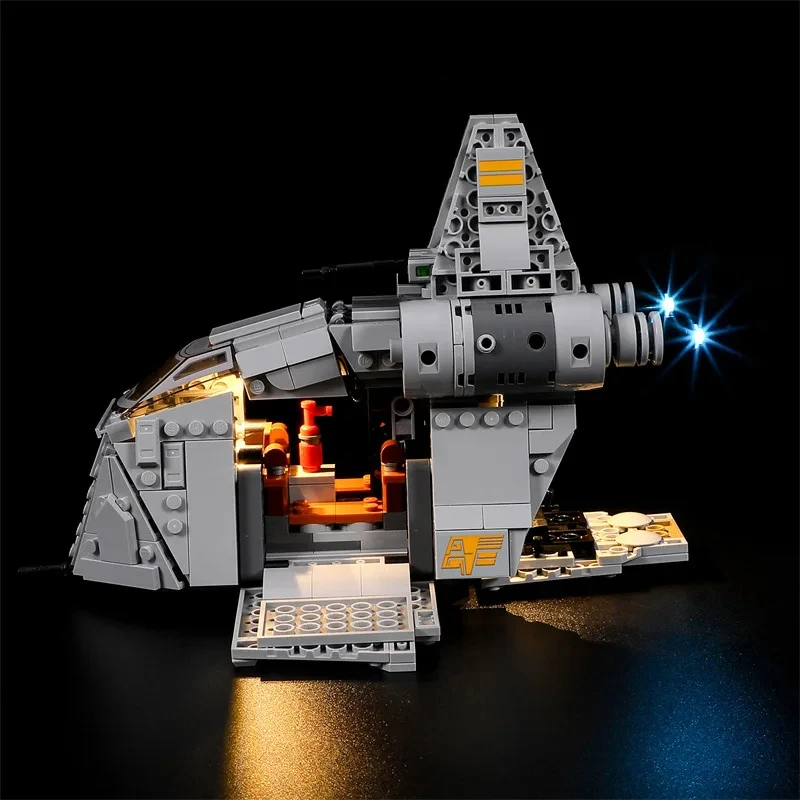 Kit lampu LED DIY untuk Set blok bangunan LEGO 75338 penyergapan on Ferrix Starings Wars (hanya lampu LED, tanpa Model blok)