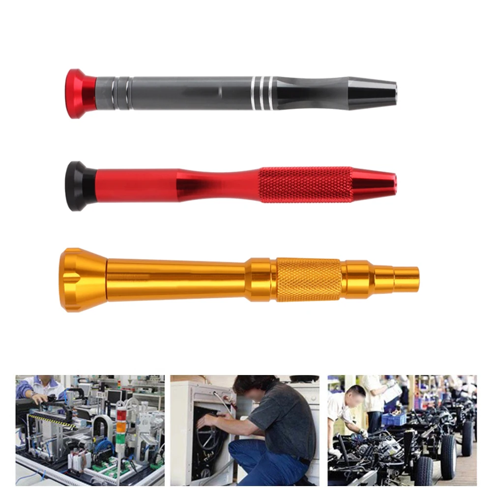 Maniglia per cacciavite esagonale Porta punte esagonale in lega di alluminio Maniglia per mini cacciavite per utensili manuali di riparazione elettronica