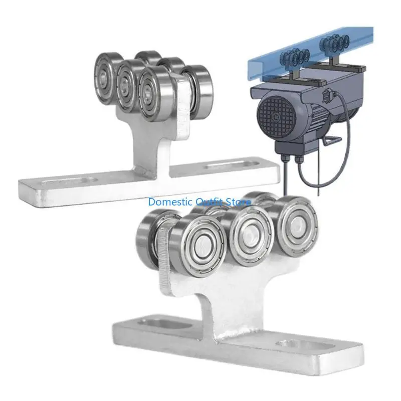 Effiziente Radwagenbaugruppe für elektrische Hebezeuge für verschiedene Positionen 68TC