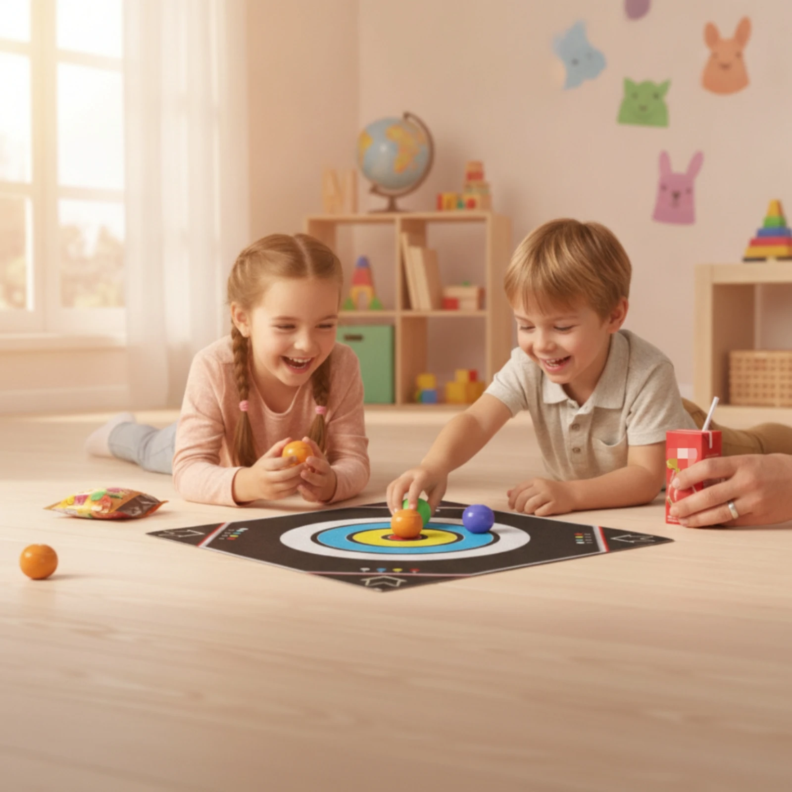 Permainan Papan Flicking Board - Party Games Indoor ulasan dan harga