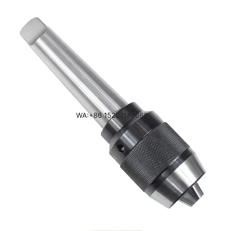 Wmwmnu for TG Integrated Self-Locking BT40 CNC Milling Drill Chuck R8 Handle Steel Straight Taper Self-Tightening