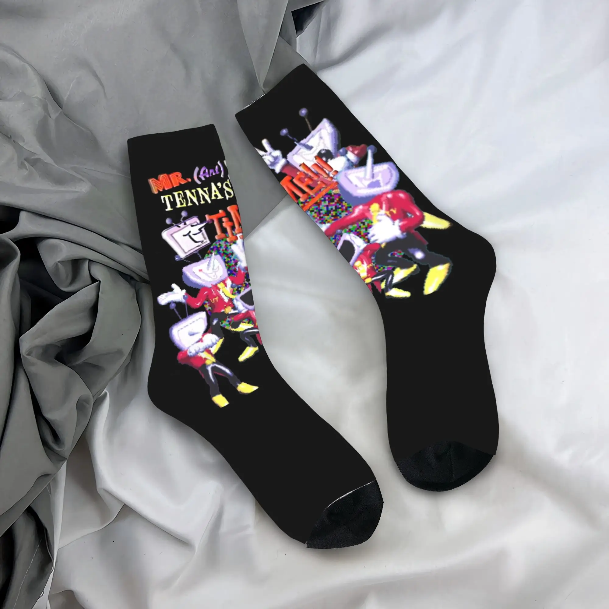 New Men's Socks Casual Mr Ant Tenna’s TV Time!  Deltarune Sock Polyester  Skateboard Women Stockings Spring Summer Autumn Winter