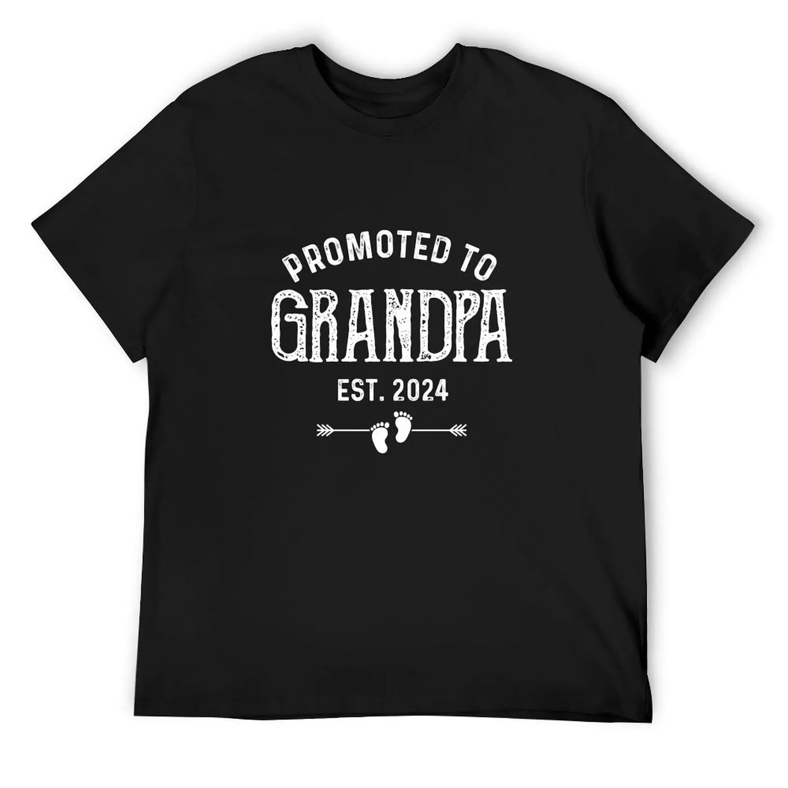 Promoted To Grandpa 2024 T-Shirt tees graphic t shirt vintage funny t shirts men