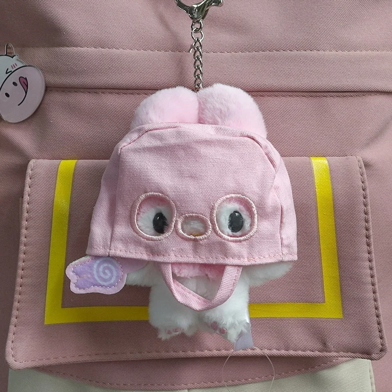 Halloween Cute Ghost Mask Ghost Headwear Cute Cartoon Kt Cat Plush Pendant Doll Keychain Halloween Gift Bag Decorative Pendant