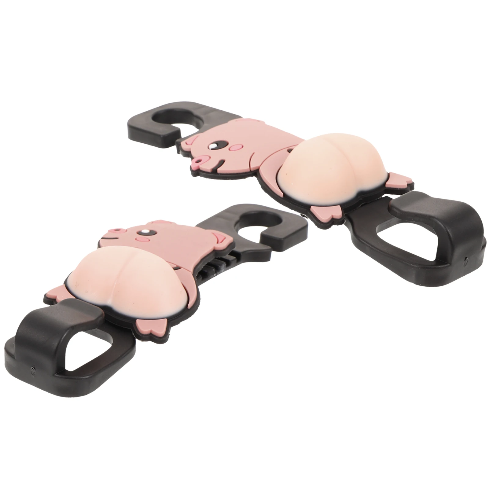 

Car Seat Headrest Hooks Universal Cartoon Resin Hanging Accessories for Handbag Purse Decorative Vehicle Auto Supplies
