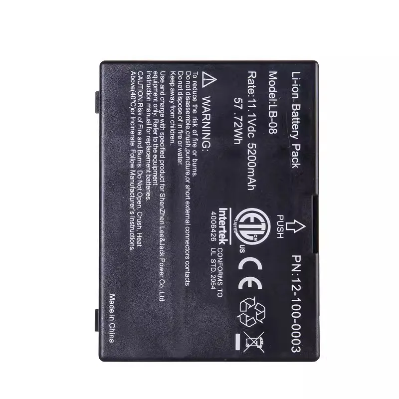 LB-08 12-100-0003 Rechargeable Battery 5200MAH 11.1V For Machine Power Parts