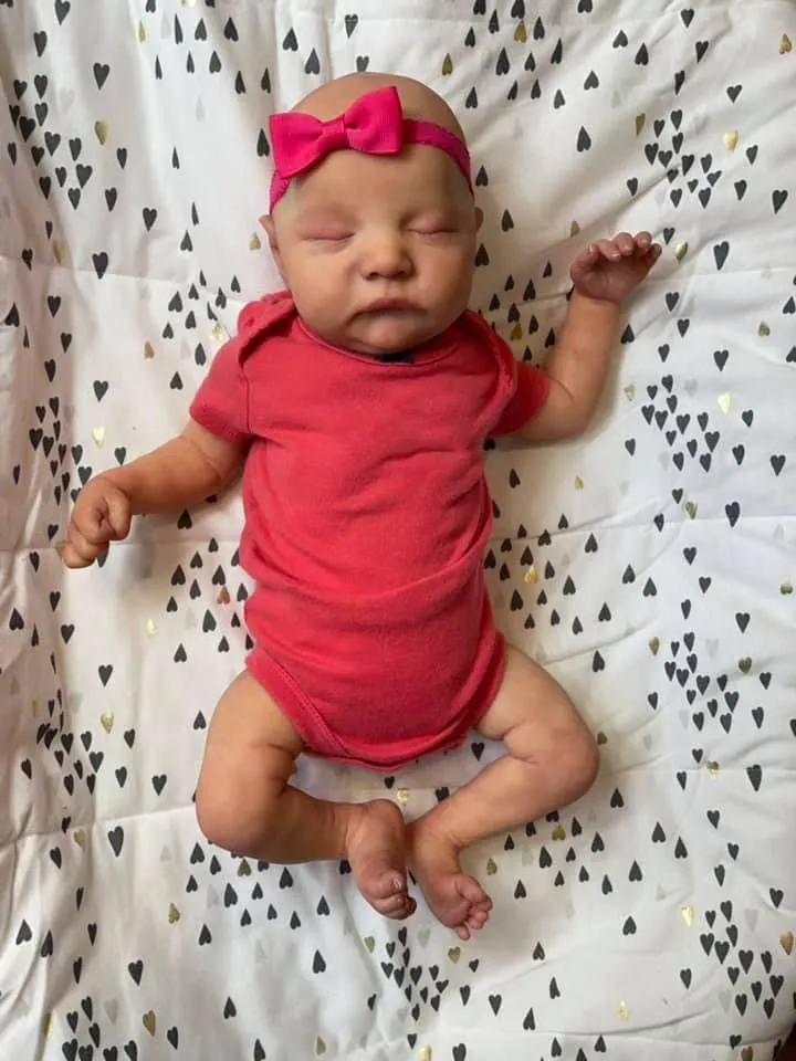 Fertiger, bemalter Stoffkörper, 19-Zoll-Reborn-Puppe, Levi, 3D-Haut, sichtbare Adern, für Mädchen, Geschenk, Anziehspielhaus, Boneca, Reborn-Spielzeug