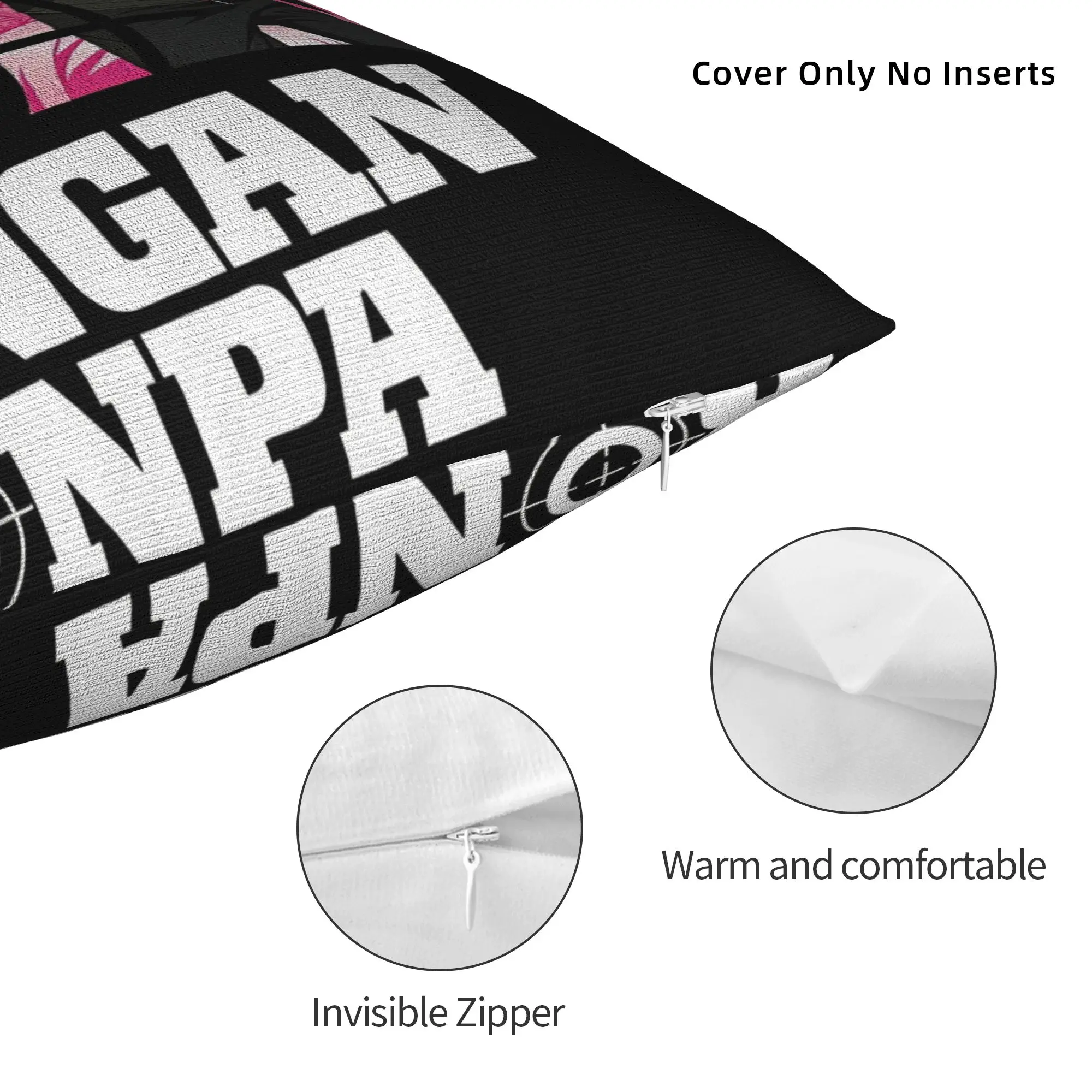 غطاء وسادة للديكور Danganronpa انمي ياباني اكسسوارات المنزل رمي كيس وسادة غطاء مربع متعدد الحجم