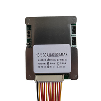 BMS 13S 48V 50A 18650 Li-ion Lithium Battery Pack Protection PCB Board Electronics For Electric Car Battery Car Balance Vehicle