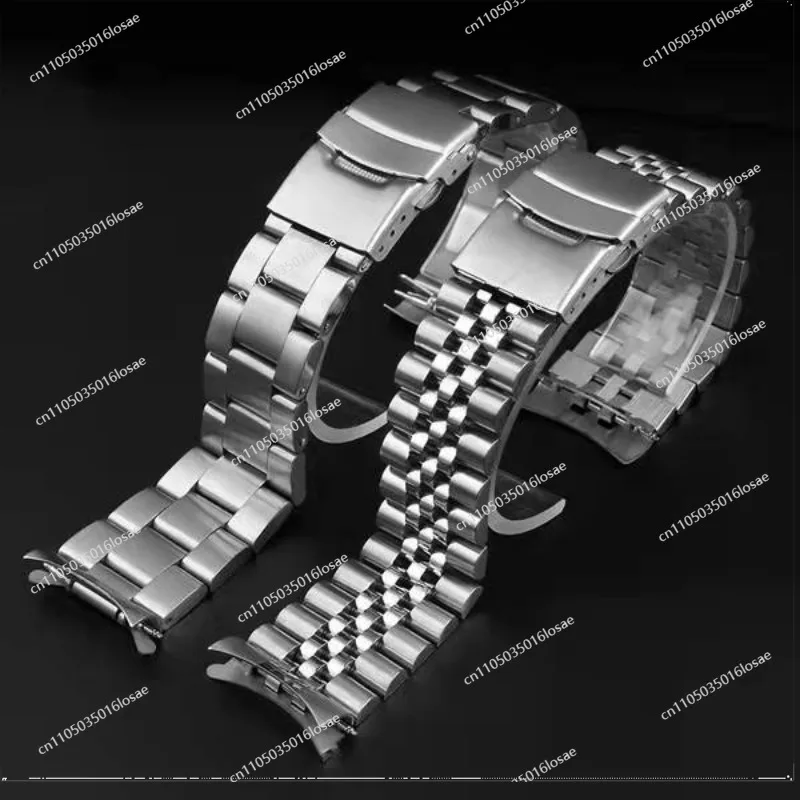 For Seiko SKX007 009 Steel Strap Stainless Steel Strap Five Beads Submersible Steel Bracelet 20 22mm Accessories