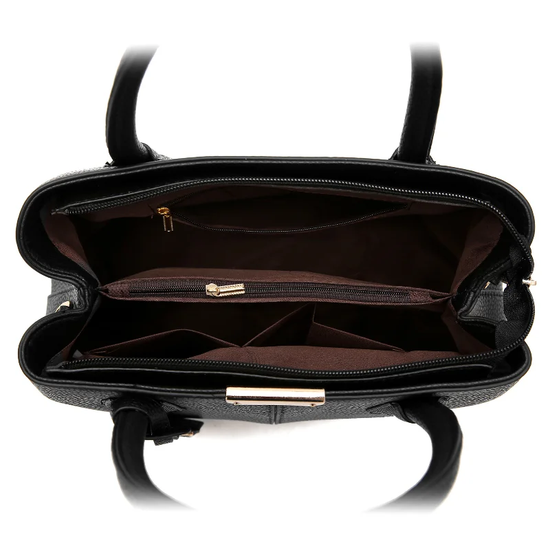 Solid Women Leather Handbags 2023 Fashion Commute Handbags Large Capacity Pink Blue Tote Messenger Shoulder Cossbody Bag Female