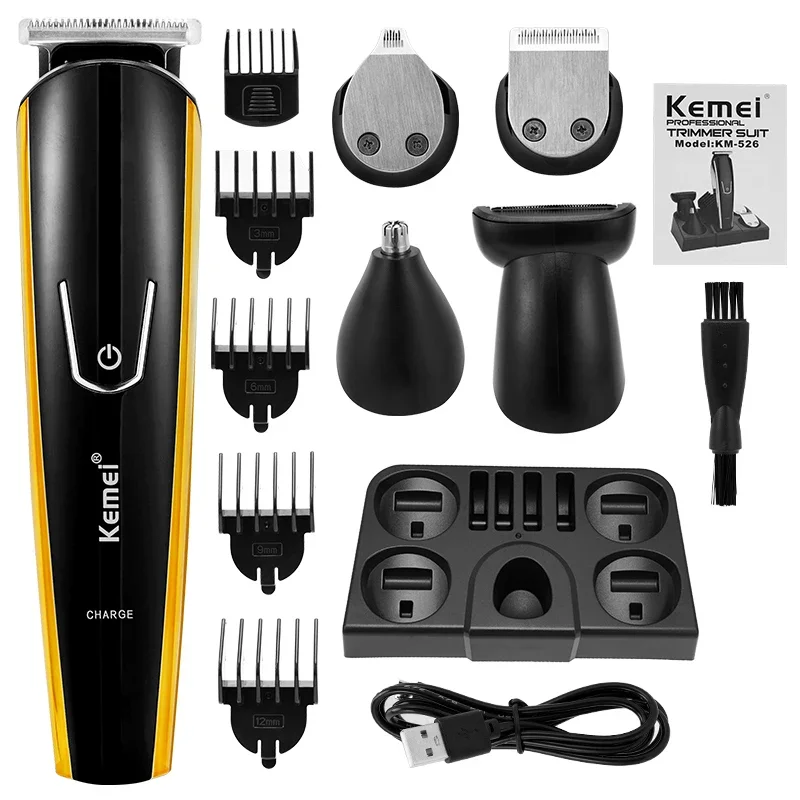 

Men's Electric Shaver Beard Trimmer Hair Clipper Cutter: Professional Machine for Shaving Beard and Hair