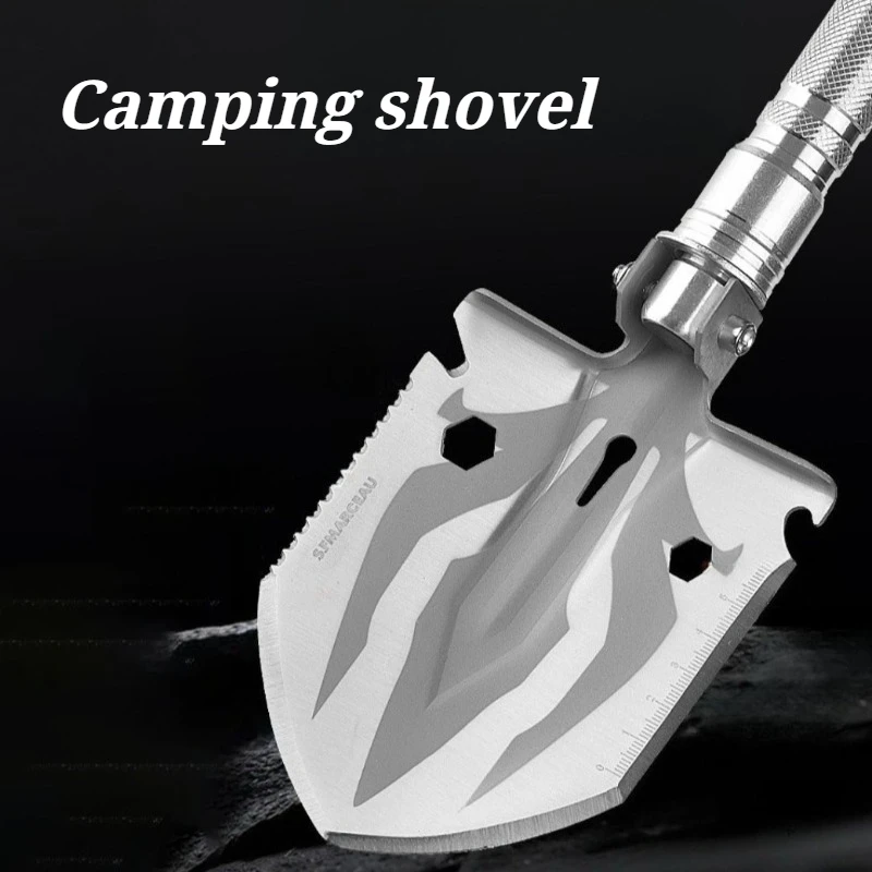 

Outdoor Portable Camping Shovel Multi-functional Household Fishing Agricultural Shovels Convenient Durable Camping Equipment