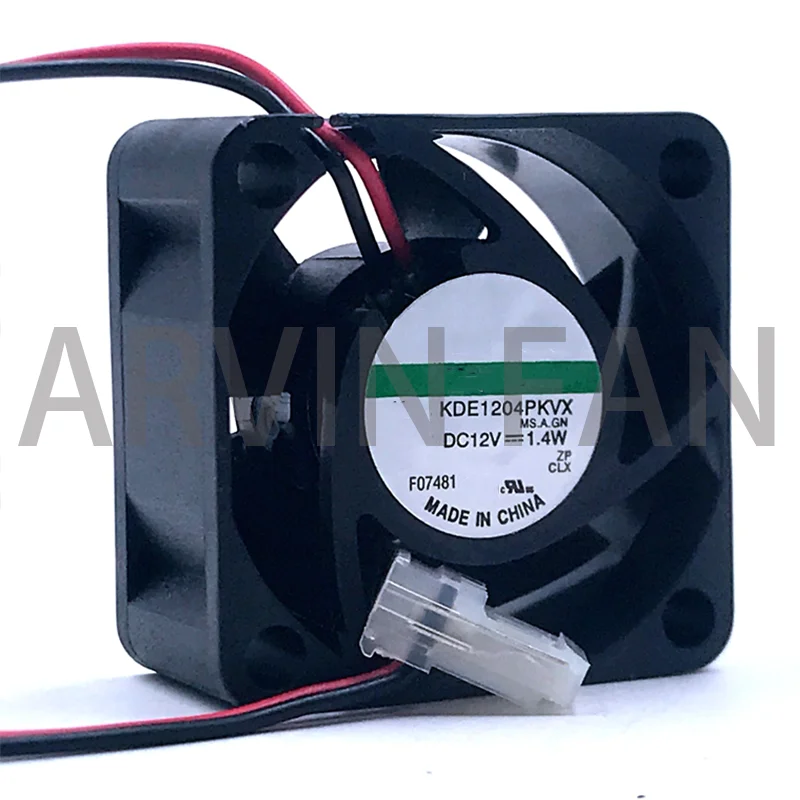 

DC12v 1.4w 4020 40 40MM 4cm KDE1204PKVX Server Inverter Power Supply Axial Cooling Fans 2pin