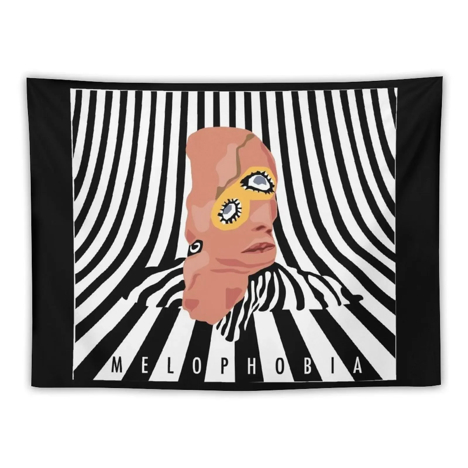 

melophobia - cage the elephant Tapestry Custom Aesthetic Home Decor Decor For Room Tapestry