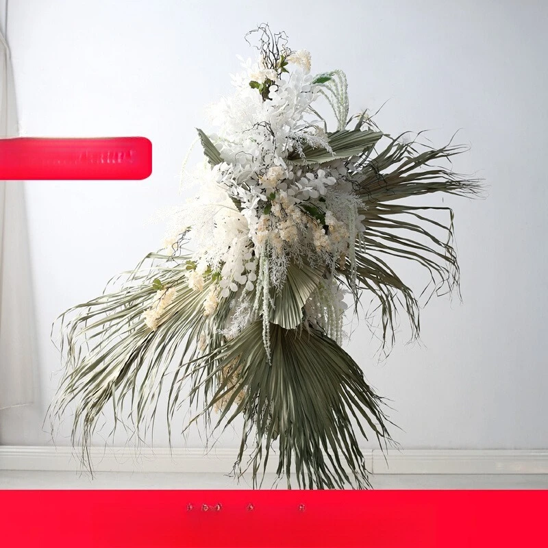 Simulation Hanging Flower Window Space Floral Art Hotel Restaurant Soft Decoration Interior Decoration