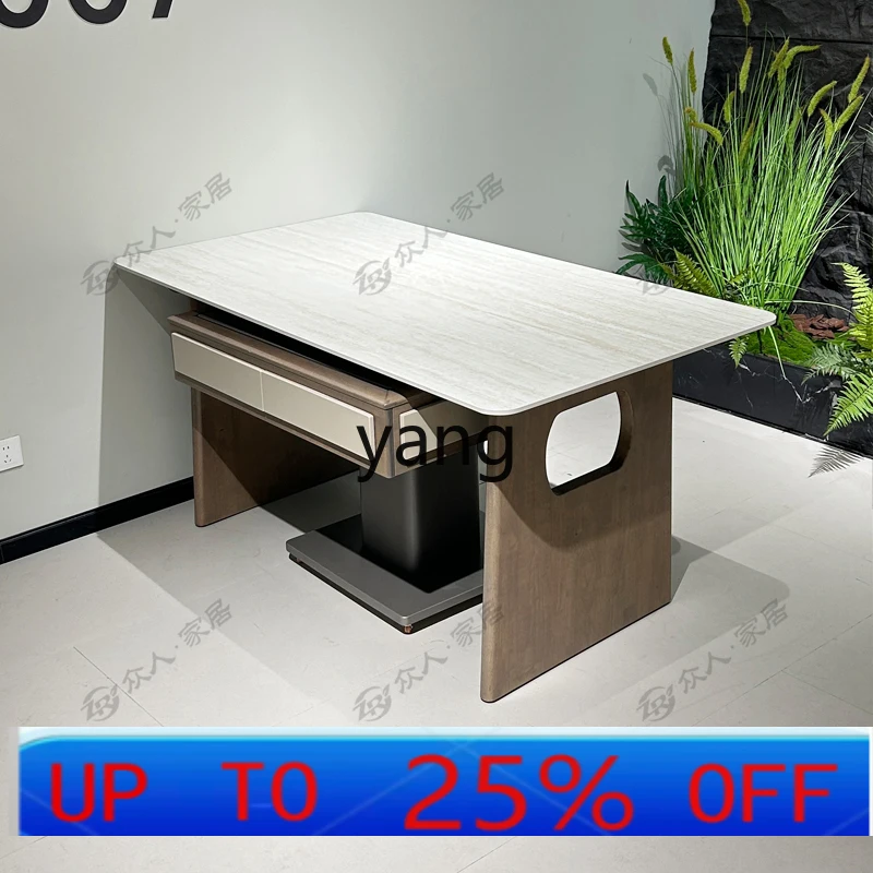 LMMisland desktop modern solid wood dining table dual-purpose dining table automatic mahjong machine integrated