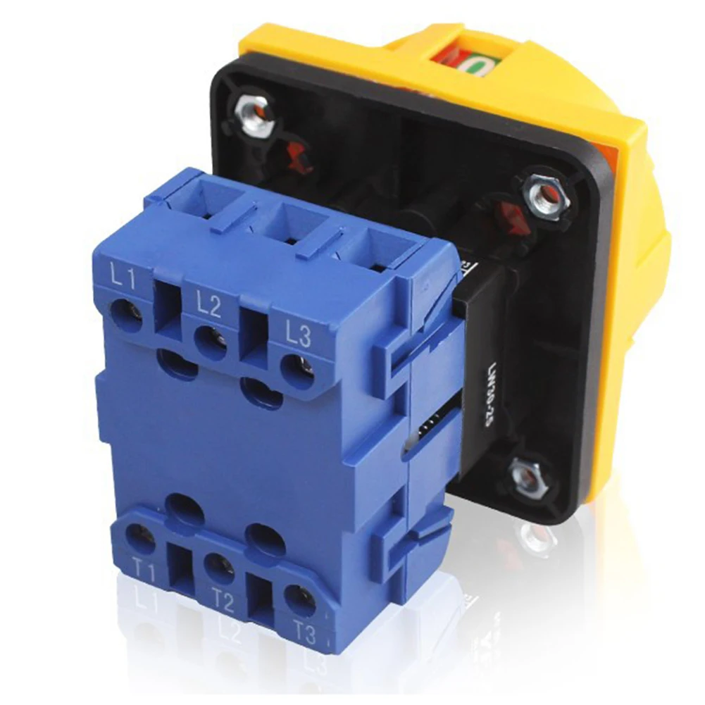 LW30 25A Three Phase Changeover Switch for Use as Main Control in Air Handling Units and Circulating Pump Circuits
