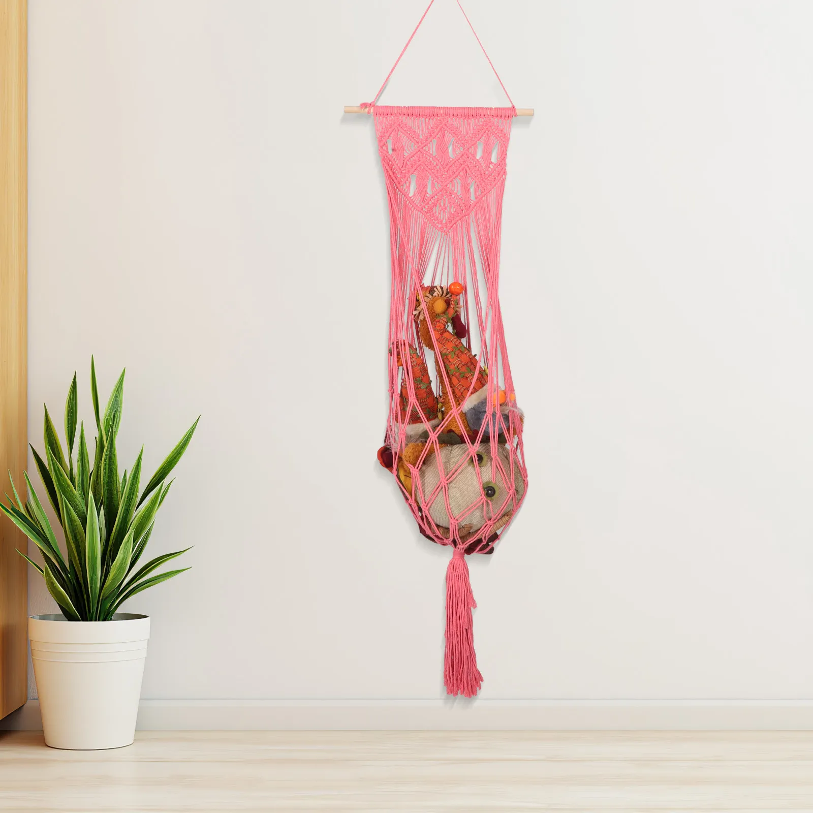 stuffed-animal-storage-hammock-handwoven-macrame-wall-hanging-organizer-nursery-playroom-storage-display-net-holder