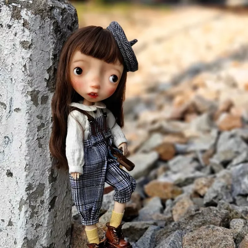 Nuevo 1/6 25cm Bucktooth Girl negro sd muñeca BJD material de muñeca grande DIY resina Premium juguete para niños niña envío gratis desde stock